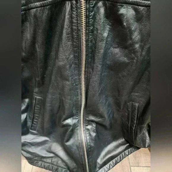 Men's 1X M. Julian Leather Jacket Black - Picture 3 of 9
